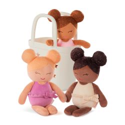 LULLABABY - ENSEMBLE DE 3 POUPÉES DE BAIN POUR BÉBÉ DE 9
